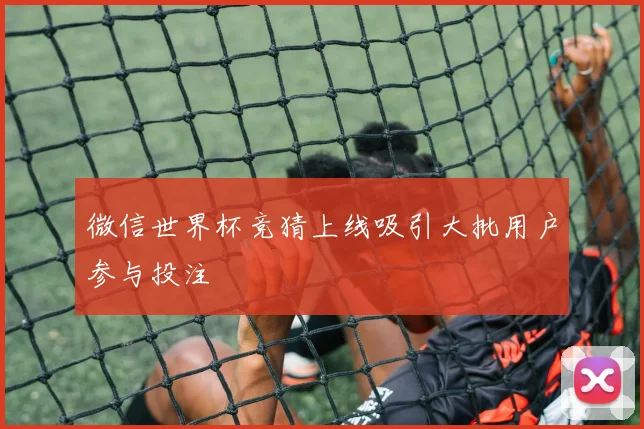 微信世界杯竞猜上线吸引大批用户参与投注