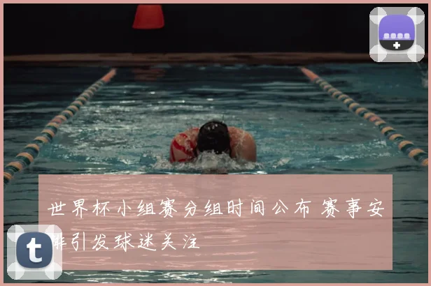 世界杯小组赛分组时间公布 赛事安排引发球迷关注